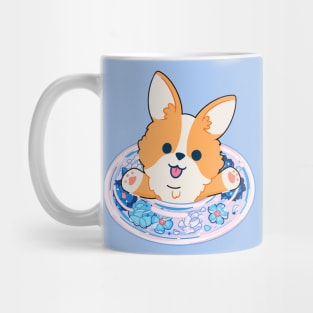 Corgi Floaty Mug